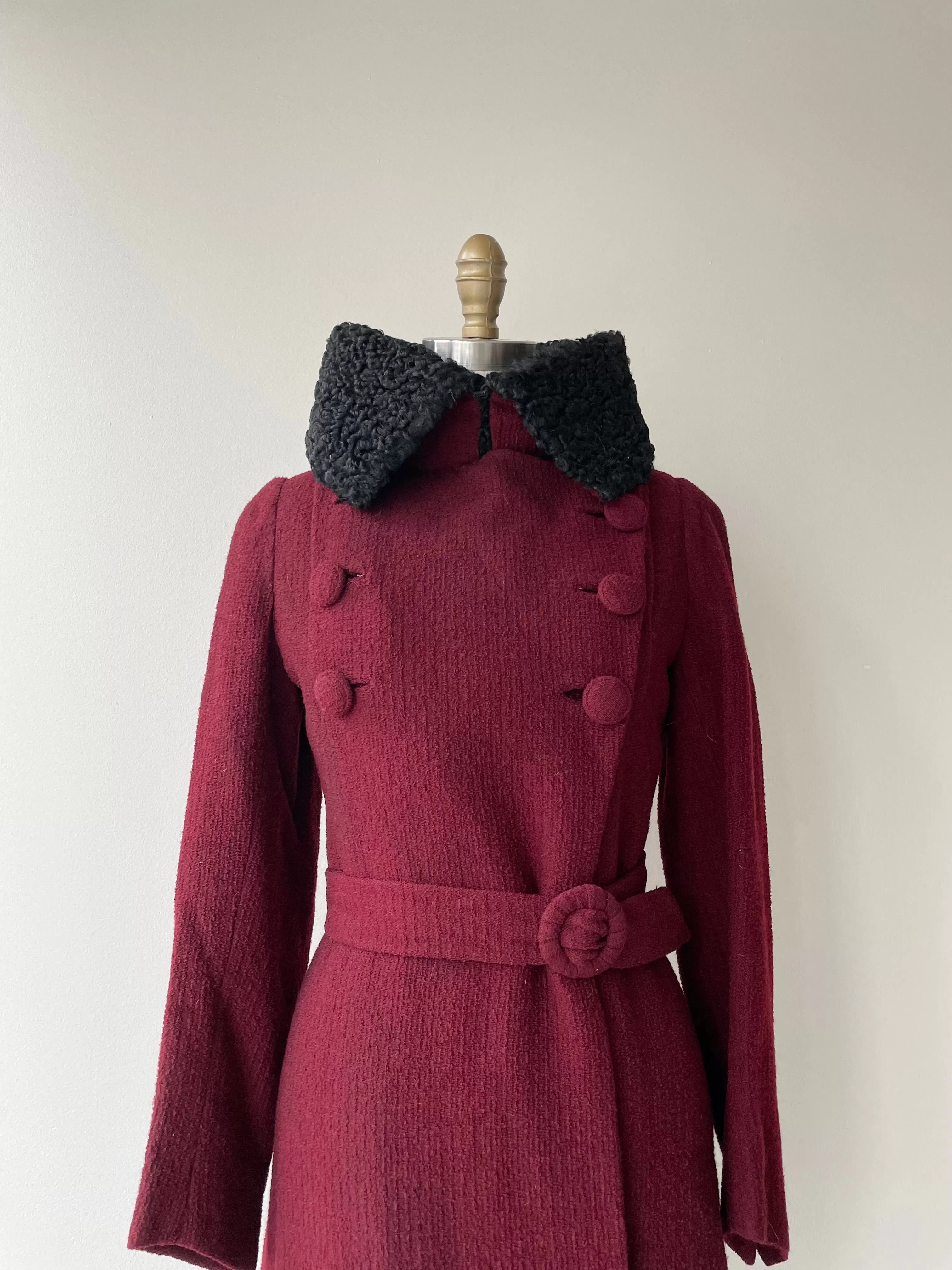 Zoysia 1930s Wool Coat